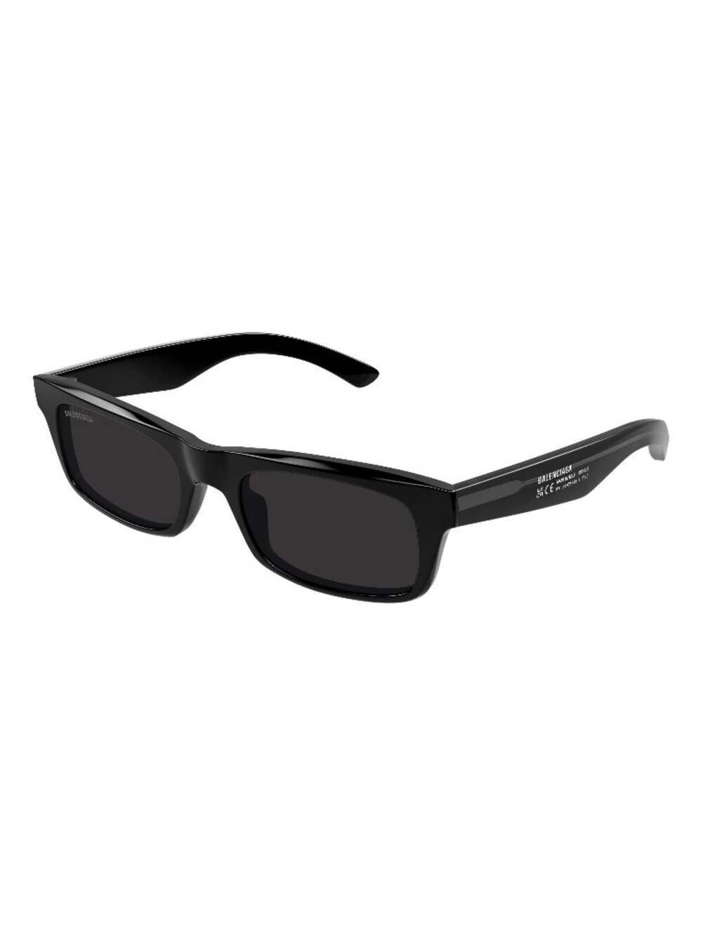 New Balenciaga Men's Sunglasses Black Grey Lens Acetate Frame BB0422S 001 54